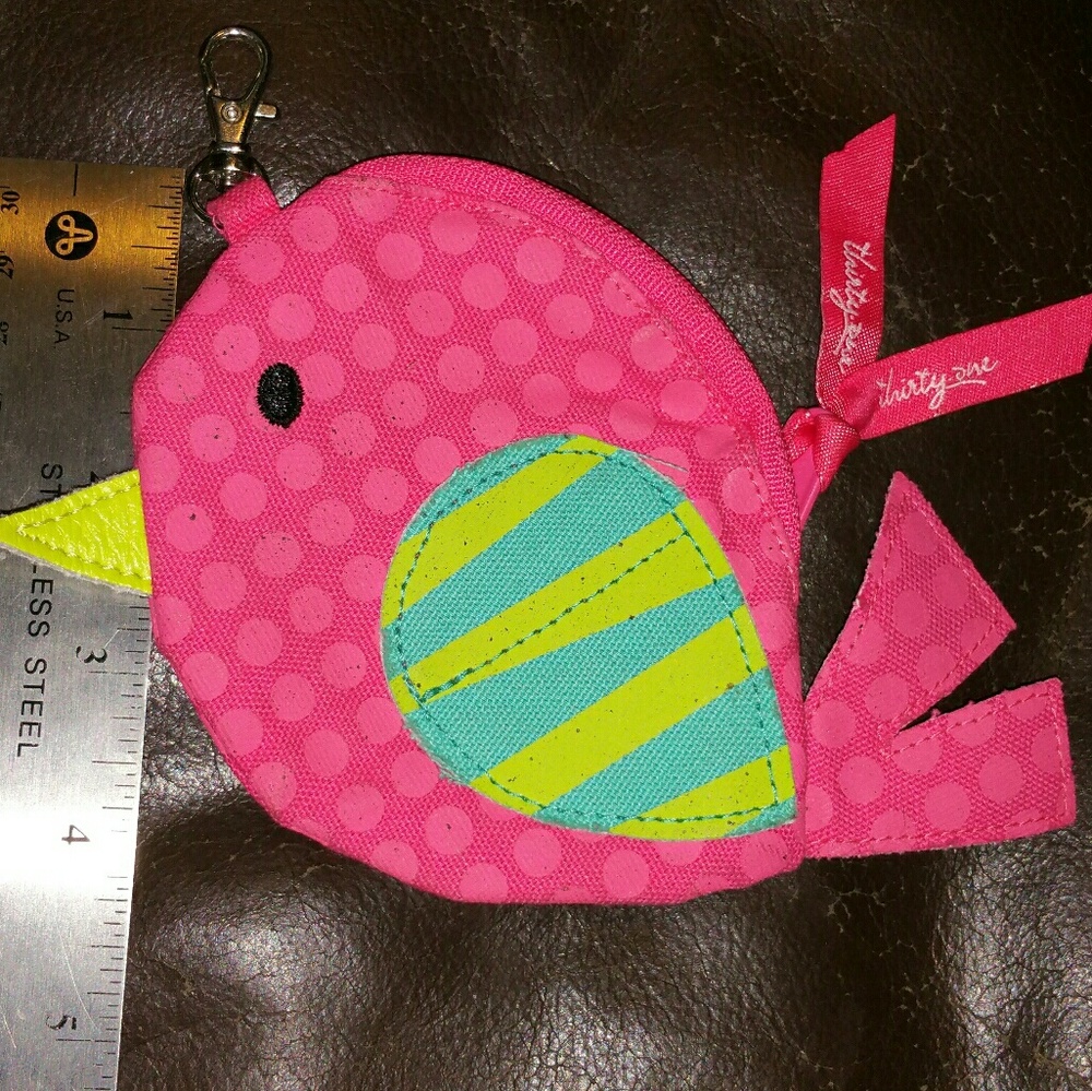 Thirty-One Icon Coin Purse Bird